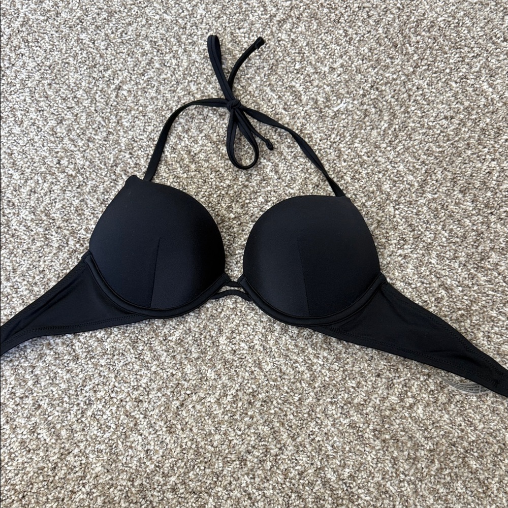Victoria's Secret Black Bikini Top